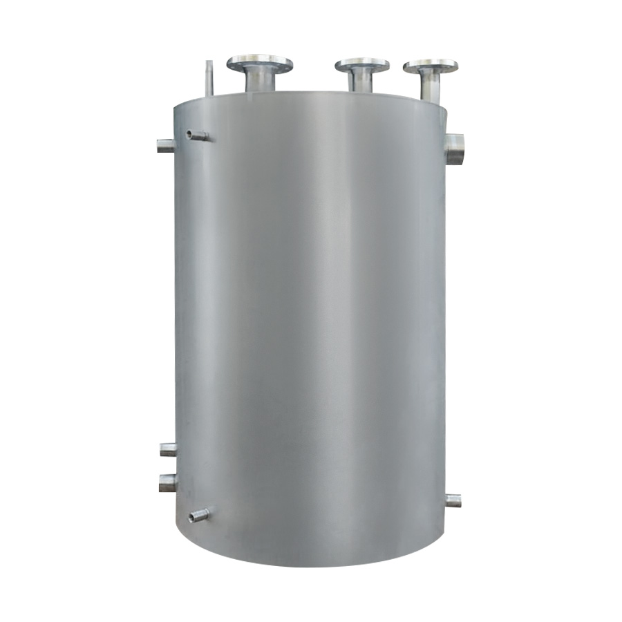 Válcový akumulační beztlaký zásobník vody - Nerezový tank na vodu